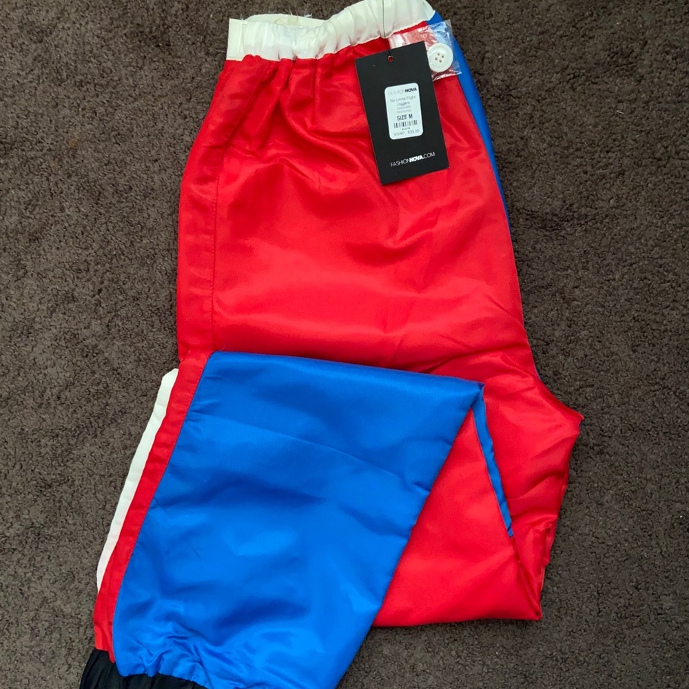 Red, White, and Blue Joggers